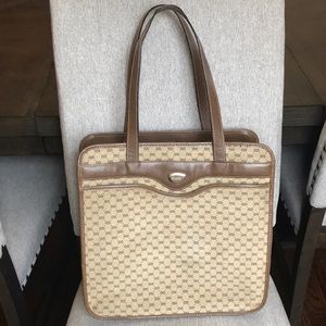 Sale$295: Authentic vintage Micro GG Gucci tote